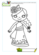 Coloring for Fashion: Girl 2