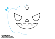 Coloring for Paper Objects: Halloween